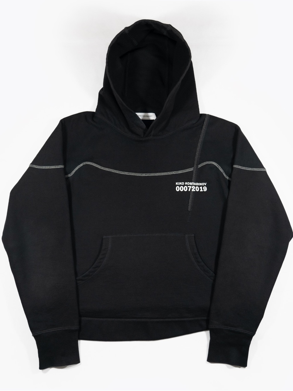 Kiko Kostadinov Midnight Stripe Hoodie